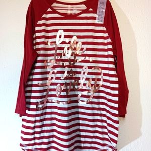 "Life is Lovely" Old Navy Girls Long Sleeve
